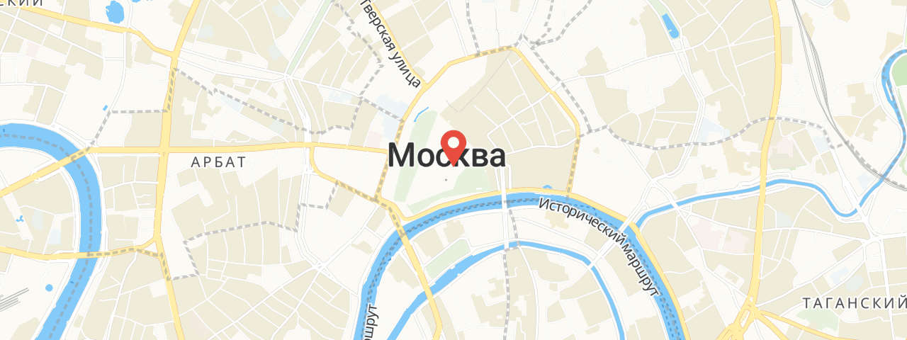 Водоём на карте